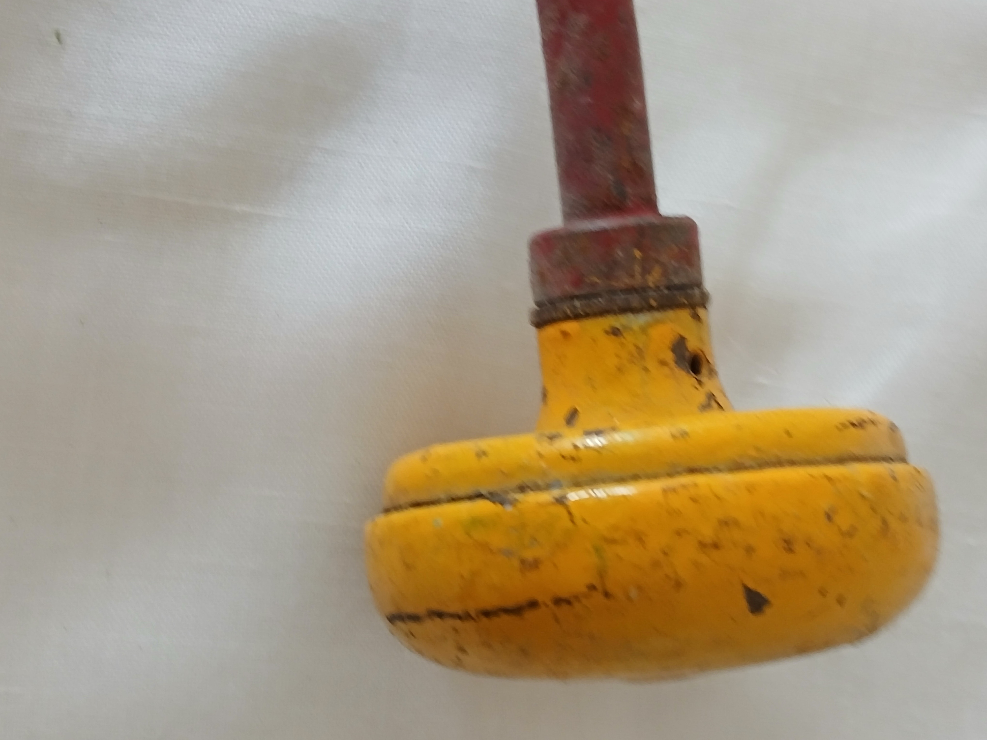 Outil ancien chignole, perçeuse à main et un foret - Bon état - Photo 3